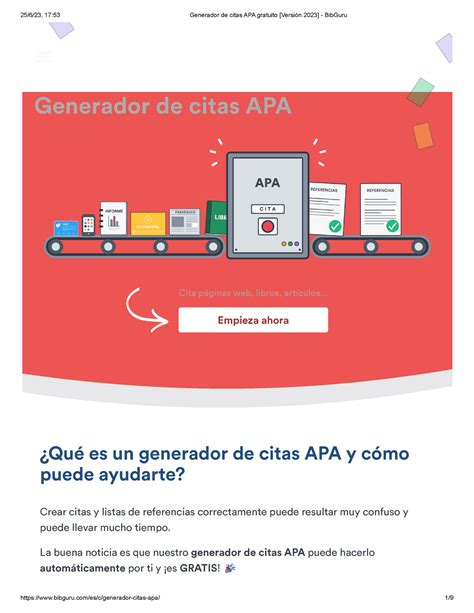 generador de citas|Generador de citas gratuito: APA, MLA y estilo Chicago